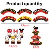 Cute Mouse Cupcake Stand, Large 3-Tier Cartoon Cupcake Holder for