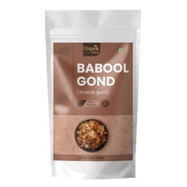 Organic Spree BABOOL GOND 200grams (7.05oz) | Acacia gum | Pure, Natural and Plant based