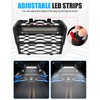 XATVXUTV Front Grille with LED Light Bar for Kawasaki Teryx
