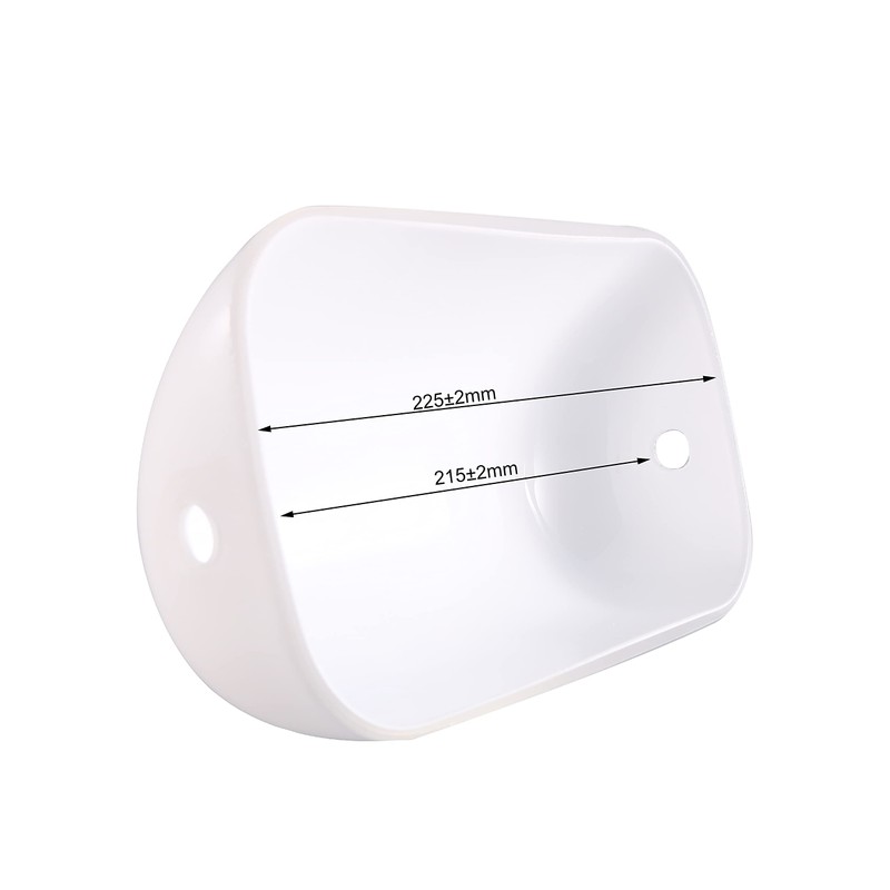 GoLucky Glass Bankers Lamp Shade,Replacement Lampshade (White)