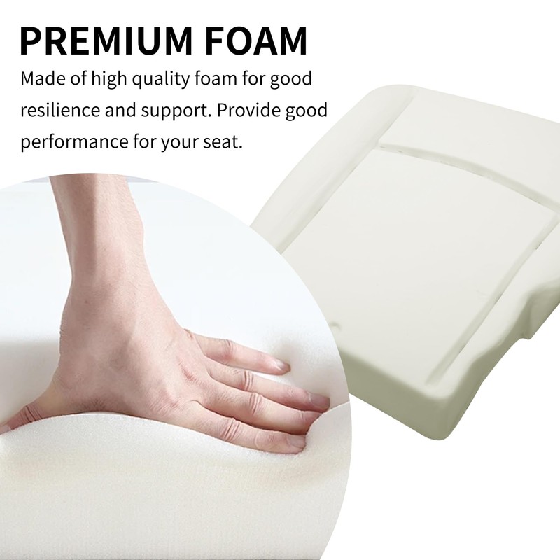 EDIETH Driver Side Bottom Replacement Seat Foam Cushion Fit for