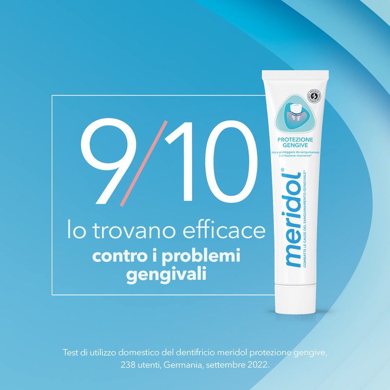MERIDOL GENCIVES IRRITEES Dentifrice Pack Double (2 x 75 ml)