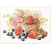 Alisa Strawberries 5-14 Alisa Counted Cross-Stitch Kit