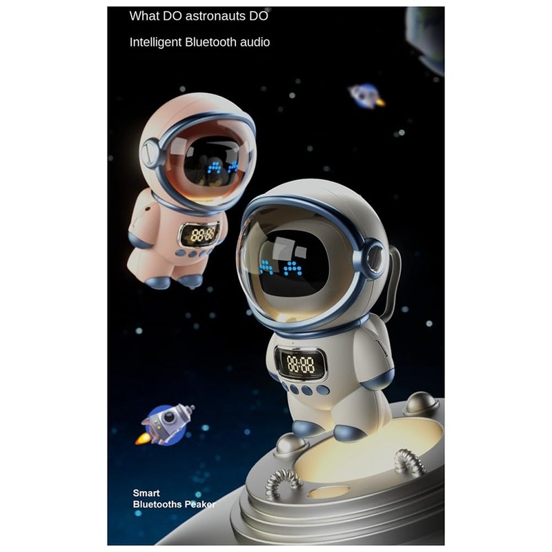 Roarrter Astronaut Smart Bluetooth Speaker AI Voice HiFi Audio Desktop