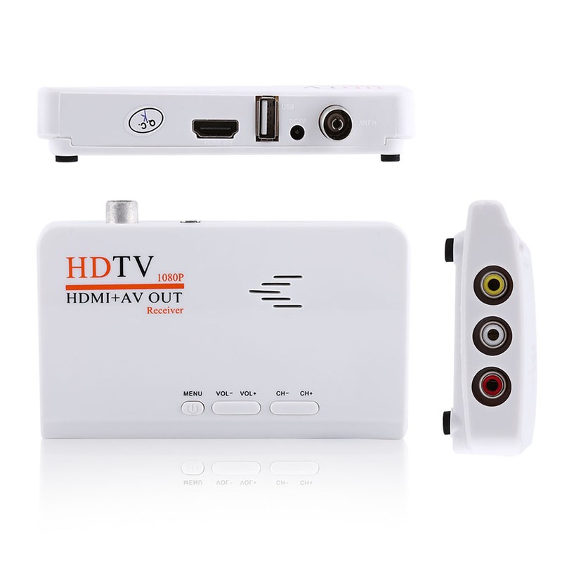 1080P HD HDMI TV Box Tuner Receiver Converter Remote Control