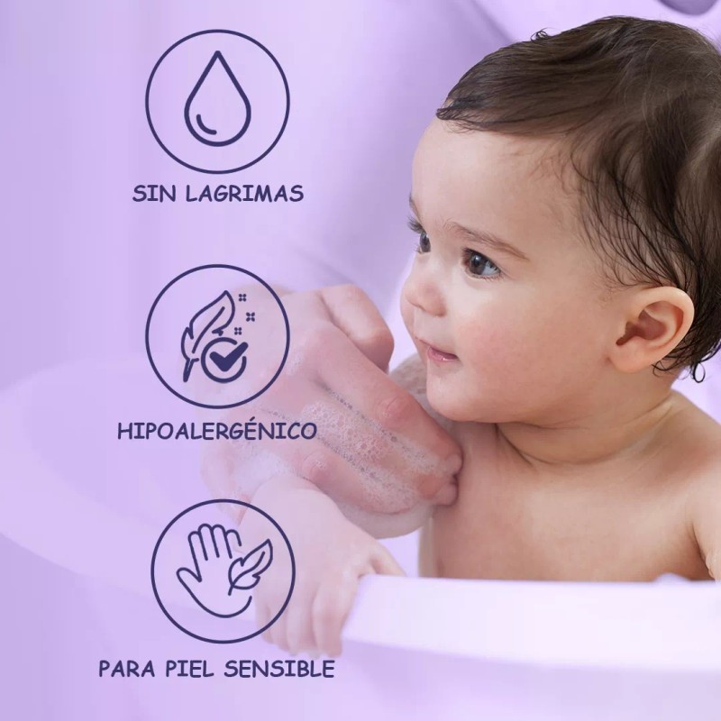 Árbol Verde Shampoo Natural Relajante Para Bebé Árbol Verde 250ml