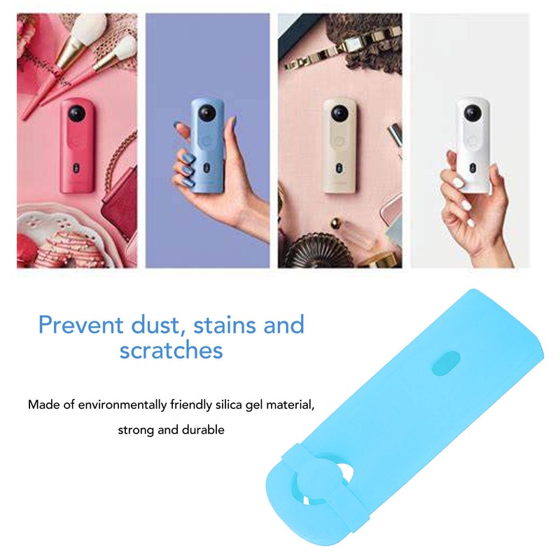 PU585 Action Camera Silicone Case for Ricoh Theta SC2 360