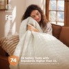 Bedsure Electric Blanket Queen Size - Quilted Winter Bedding of