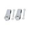 Partuto Pair 16mm ChromeMotorcycle Chain Axle Adjuster Tensioner Replacement