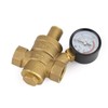 Topteng DN15 Brass Adjustable 1/2" Water Pressure Regulator Reducer With
