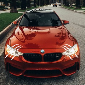 1 Set Monster Claw Sticker Car Decal, 3 pcs Scratch Stripes Decal Car Light, Motorbike, Truck Decal Decoration