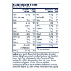 One A Day Vitaminas Premium Hombre (200 Tabletas) Americano Sabor Sin Sabor