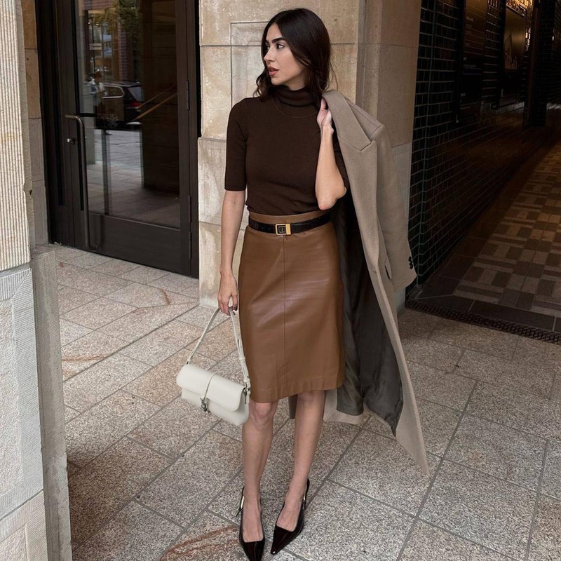 BOSTANTEN Small Purses for Women Trendy Leather Shoulder Bag with