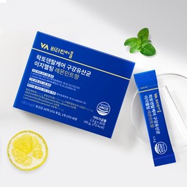 비타민마을 락토덴탈케어 구강유산균 이지멜팅 레몬민트향 1박스 30포 Vitamin Village Lactodental Care Oral Probiotics Easy Melting Lemon Mint Flavor 1 Box 30 Sachets