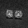 WCRAZYE Stainless Steel Animal Stud Earrings for Women Teen Girls