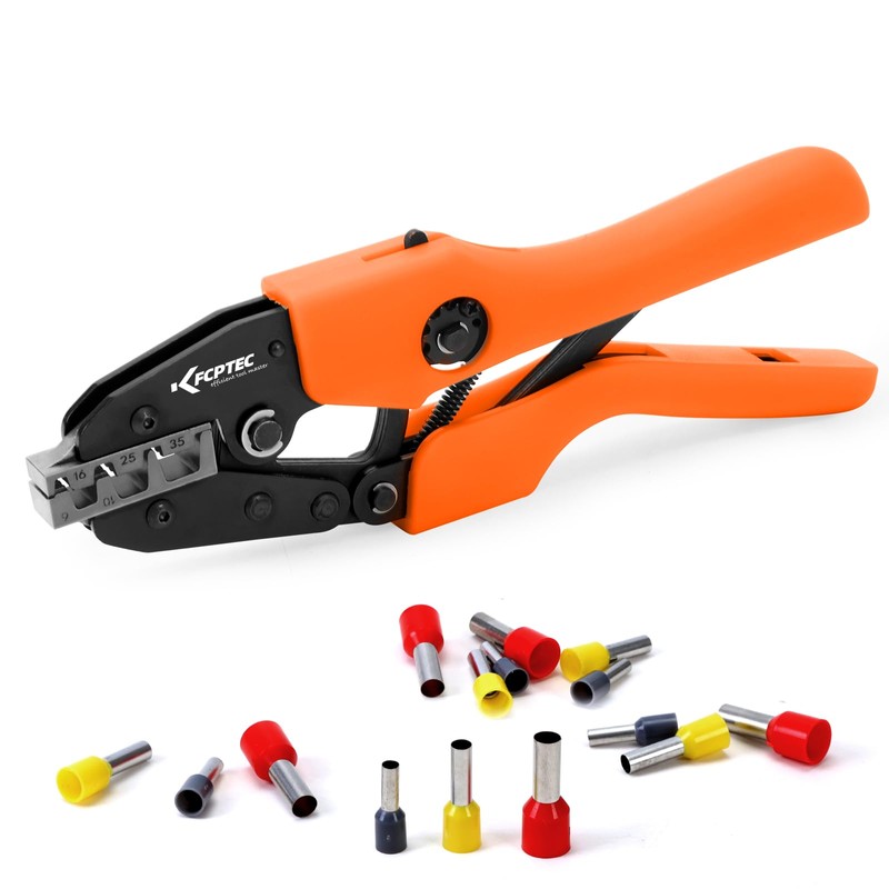 KF CPTEC Crimping Pliers for Wire End Ferrules, End Ferrules