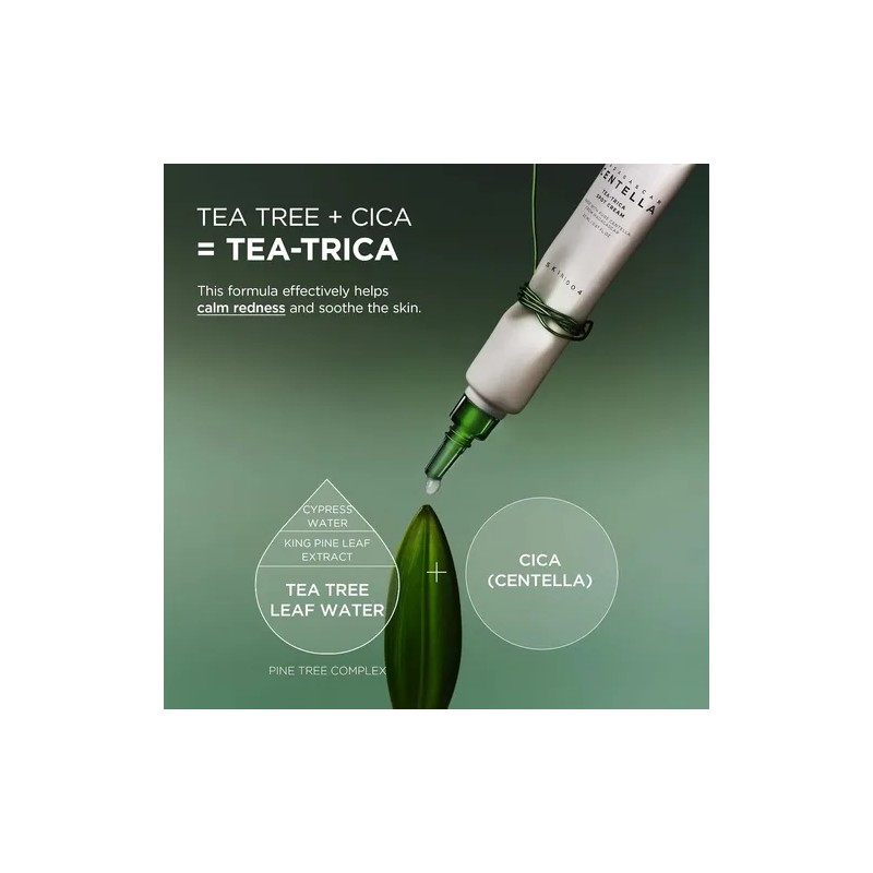 Skin1004 Tea-trica Spot Cream, Tratamiento Localizado Con Ce