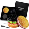 Spespo Herb Grinders, Large Spice Crusher 63mm, 4 Layers Metal