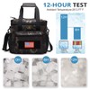 Lunch Box for Men, Tactical Lunch Bag MOLLE Webbing Leakproof