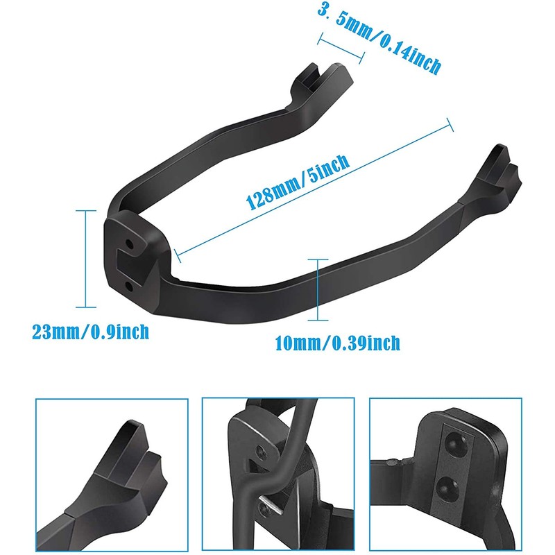 Yungeln Rear Mudguard Scooter Fender Bracket Scooter Replacement Accessory Support
