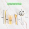 Zen Shi Fu Japanese Matcha Whisk Set - Handmade Bamboo