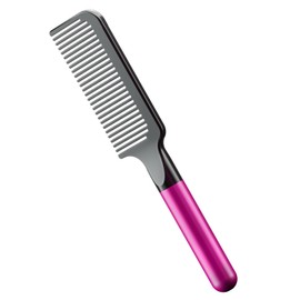 Hanature Comb, Brush, Hair Care Comb, Bath Comb, Jumbo Comb, Hair Comb, Tangle-Free, Glossy, Anti-Static, Unisex, Rose Red