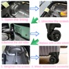 SOTHMALL Spinner Luggage Replacement Wheels Travel Suitcase Carry On Luggage