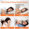 Chin Strap for Sleeping, 2 Pack Chin Strap to Keep