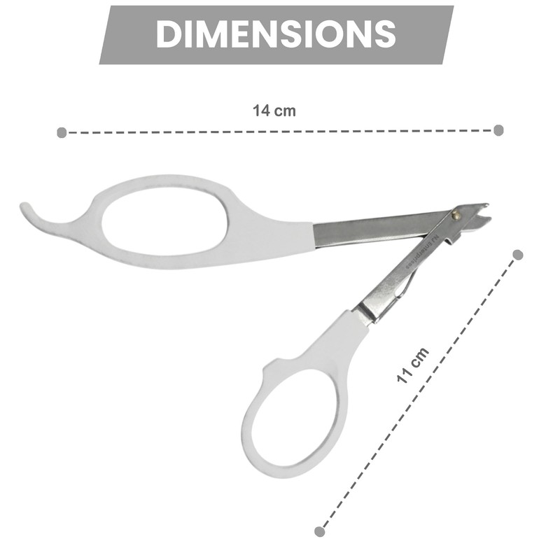 NJ Enterprises® Plastic Skin Staple Remover with Free Stainless Steel
