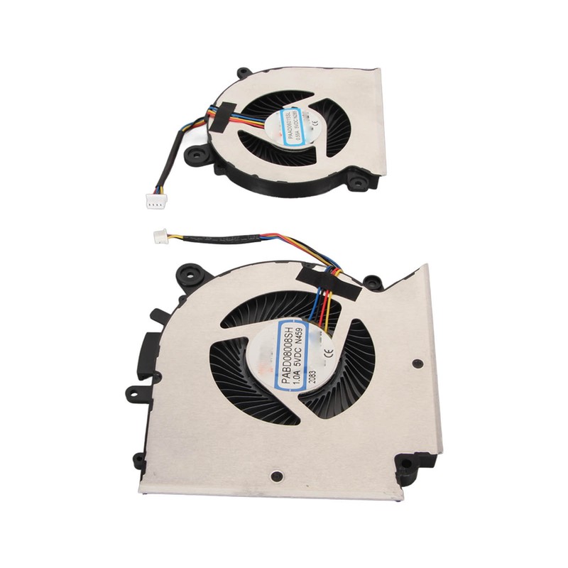 Laptop Cooling Fan Replacement 4 Pin Power Connector Compatible for