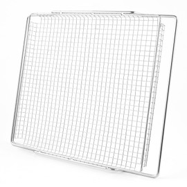 Atgestore BOV900 BOV950 304 Stainless Steel Air Fryer Basket Replacement for Breville Smart Oven Parts Joule Oven Air Fryer Pro Mesh Baskets BOV900BSS Breville Toaster Oven Air Fryer Tray 1 Pcs