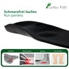 Green-Feet Orthopaedic Insoles Further Designed For Lower Arch Foot Splayfoot