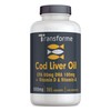 Transforme Cod Liver Oil Capsules 1000mg 365 High Strength Omega