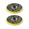 2 x Trade-Shop Sanding Disc Backing Pad 150 mm Compatible