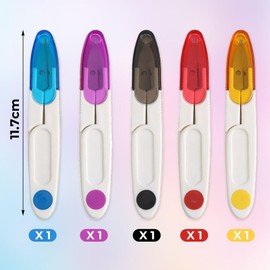 5 pieces sewing scissors, mini scissors, clothing dressmaking scissors, portable scissors, sewing accessories, garden scissors.