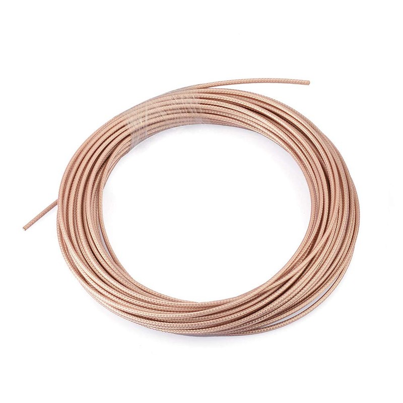Eightwood RG316 RF Coaxial Coax Cable 50 feet / 15.24