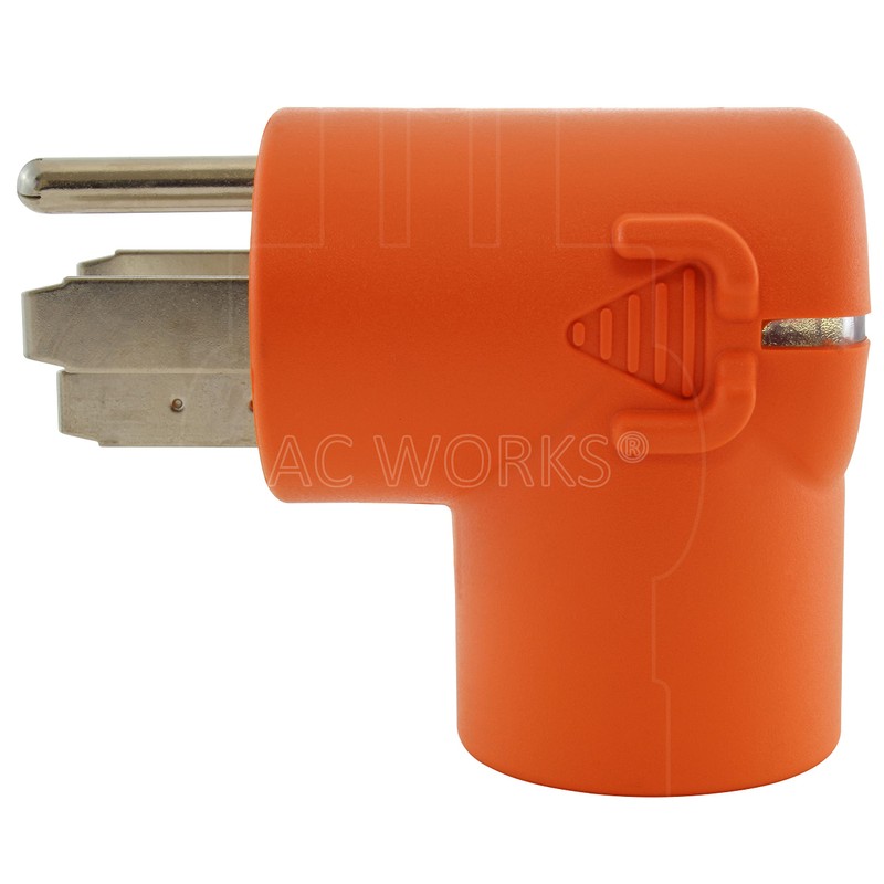 AC WORKS Range/RV/Generator 14-50P Plug to 6-30R 30 Amp 250