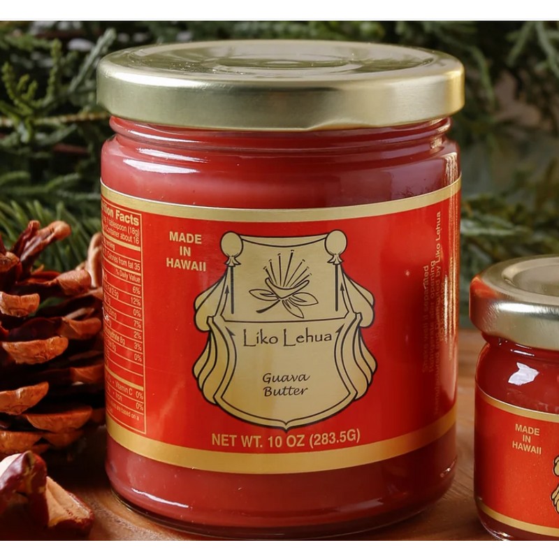 Liko Lehua GUAVA BUTTER FRUIT SPREAD Liko Lehua 10oz JAR