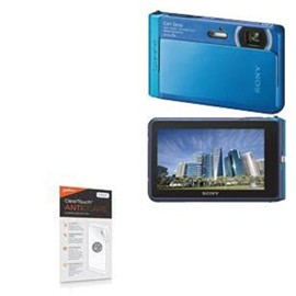 BoxWave Screen Protector Compatible with Sony Cyber-Shot DSC-TX30 - ClearTouch Anti-Glare (2-Pack), Anti-Fingerprint Matte Film Skin for Sony Cyber-Shot DSC-TX30