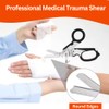 6 in 1 Multifunctional Trauma Shears Foldable with Strap Cutter