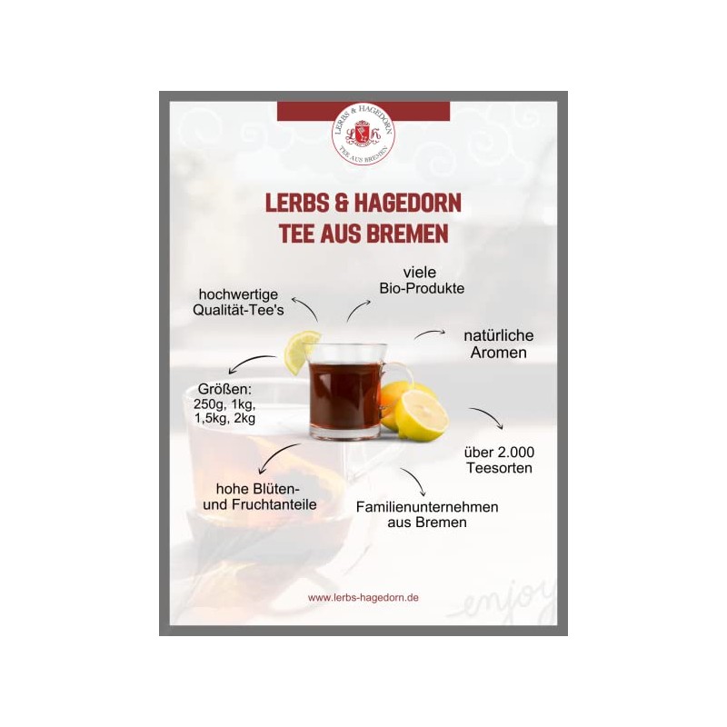 Lerbs & Hagedorn, Black Tea Earl Grey Blue Star |