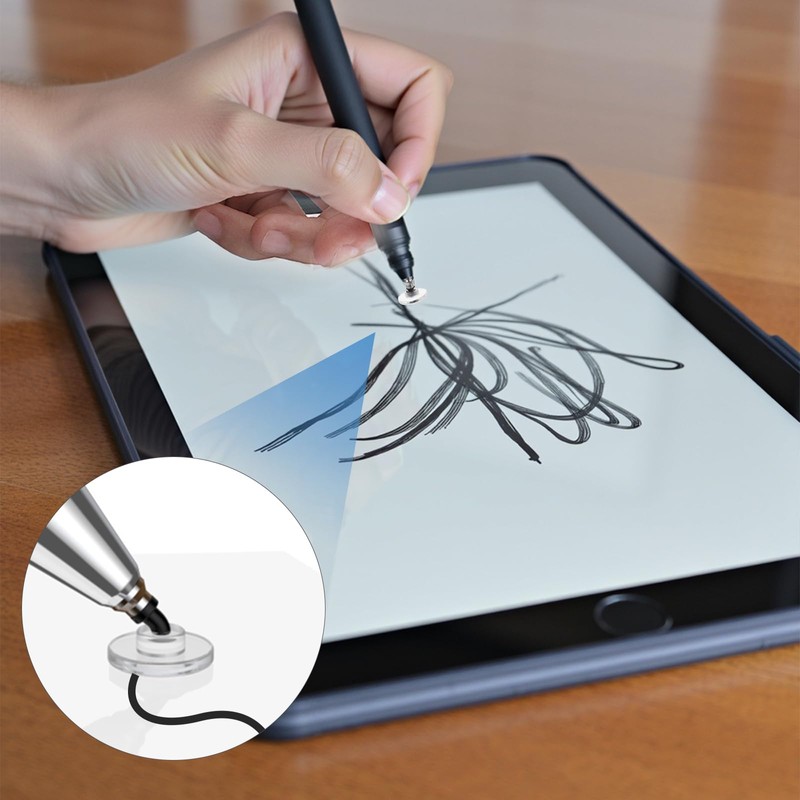 24 pcs Stylus Replacement Tips, High-Precision Stylus Tips, Universal Silicone