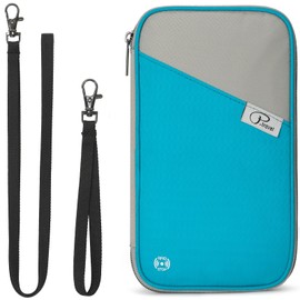 VanFn RFID Travel Passport Wallet, Family Passport Holder, Trip Document Organizer P.Travel Series