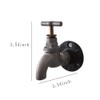 LB-LAIBA Faucet Handle Pulls, Industrial Style Cabinet Pull Handles for