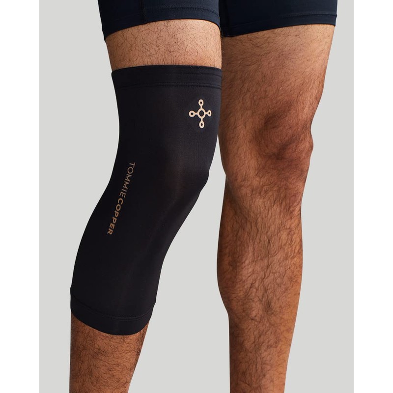Tommie Copper - Unisex Core Compression Knee Sleeve - Black