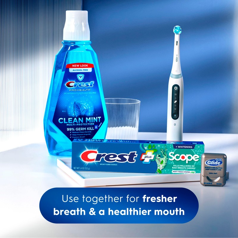Crest + Scope Whitening Toothpaste - Pack of 3, 5.4