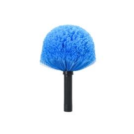 SHINMING Cobweb Duster Head Brush, Spider Web Brush for Cleaning Spider Webs Outdoor & Indoor, Screw-on Corner Duster Fits Standard Acme Threaded Extension Poles, Webster Cobweb Duster Brush