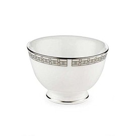 Lenox Timeless Bone China Platinum Banded Fruit Bowl