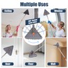 NexaGlow Foldable Triangular Wall Mop