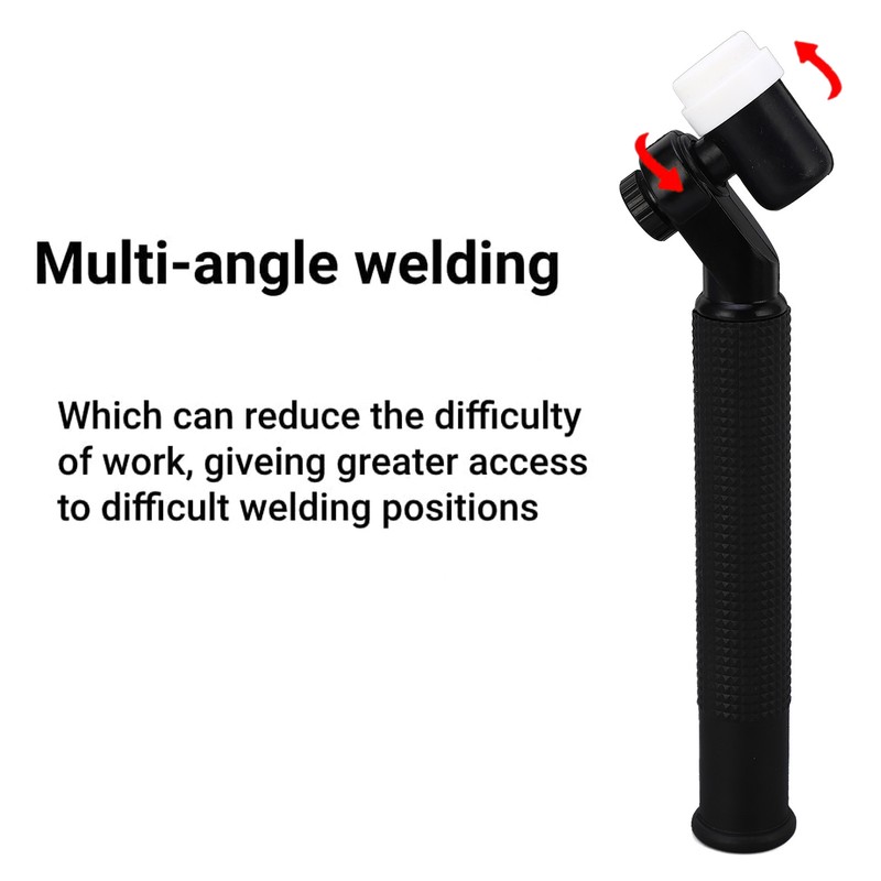 TIG Welding Torch Head 360 Degree Rotation Air Cooling High